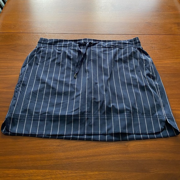 Athleta Pants - Athleta Pinstripe skort